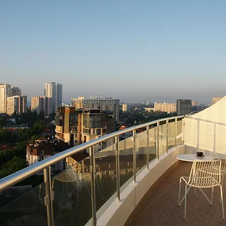 Sunrise Sea View Terrace, Arcadia Lejlighed *